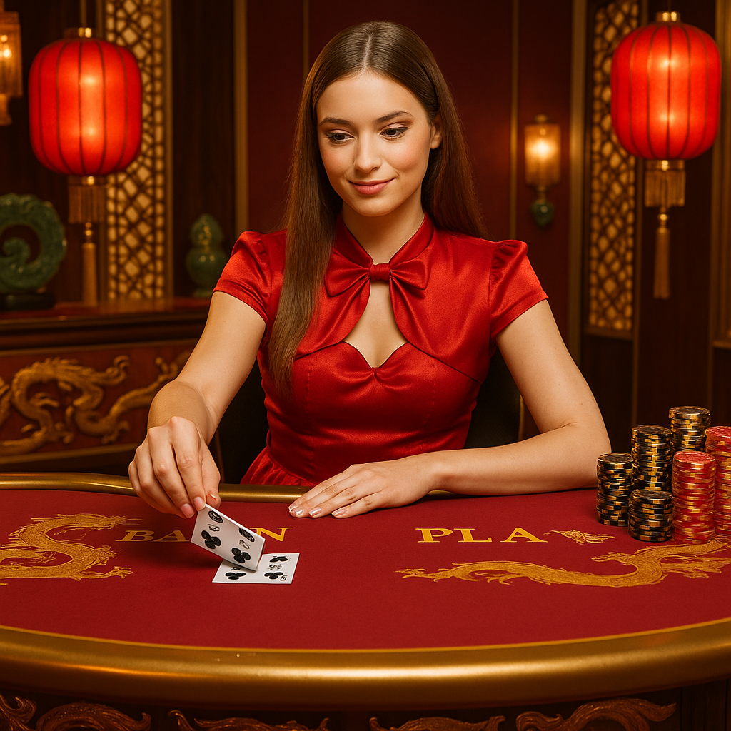 22bet - Live Baccarat - Evolution Gaming Professional Dealers
