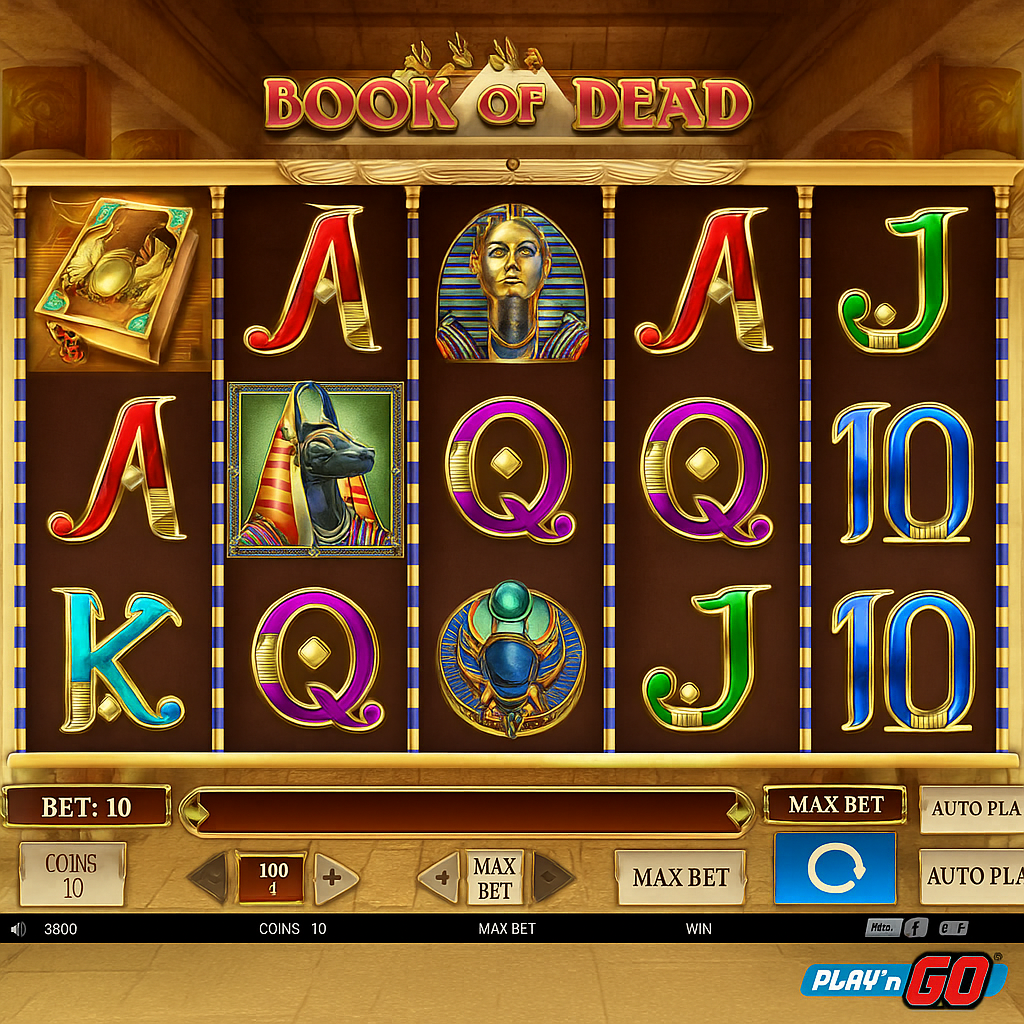 22bet - Book of Dead Slot Game - Classic Egyptian Adventure