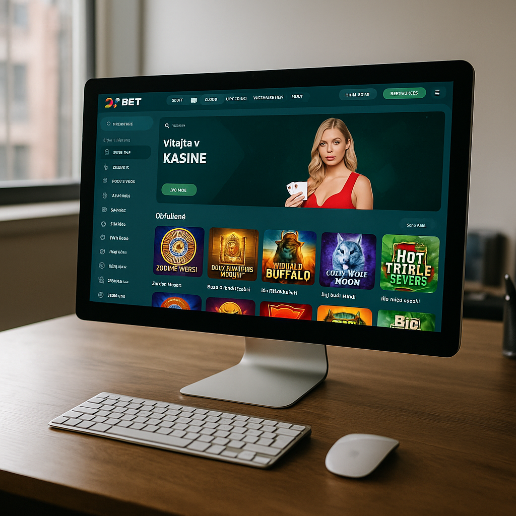 22bet - Desktop Platform Screenshot - Intuitívny Dizajn