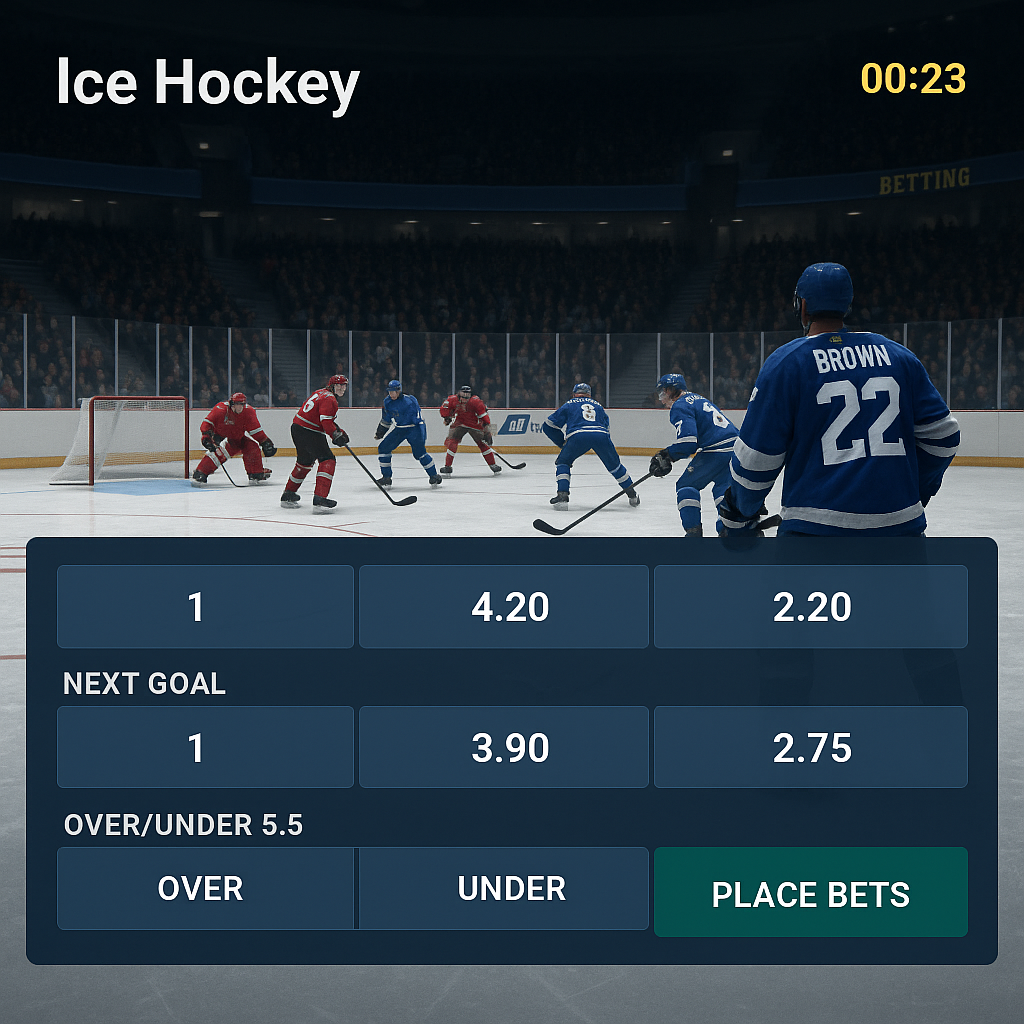 22bet - Hockey Betting - Tipsport Extraliga Live Odds